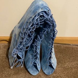 Ami Clubwear Shin light denim textile, wmns 9